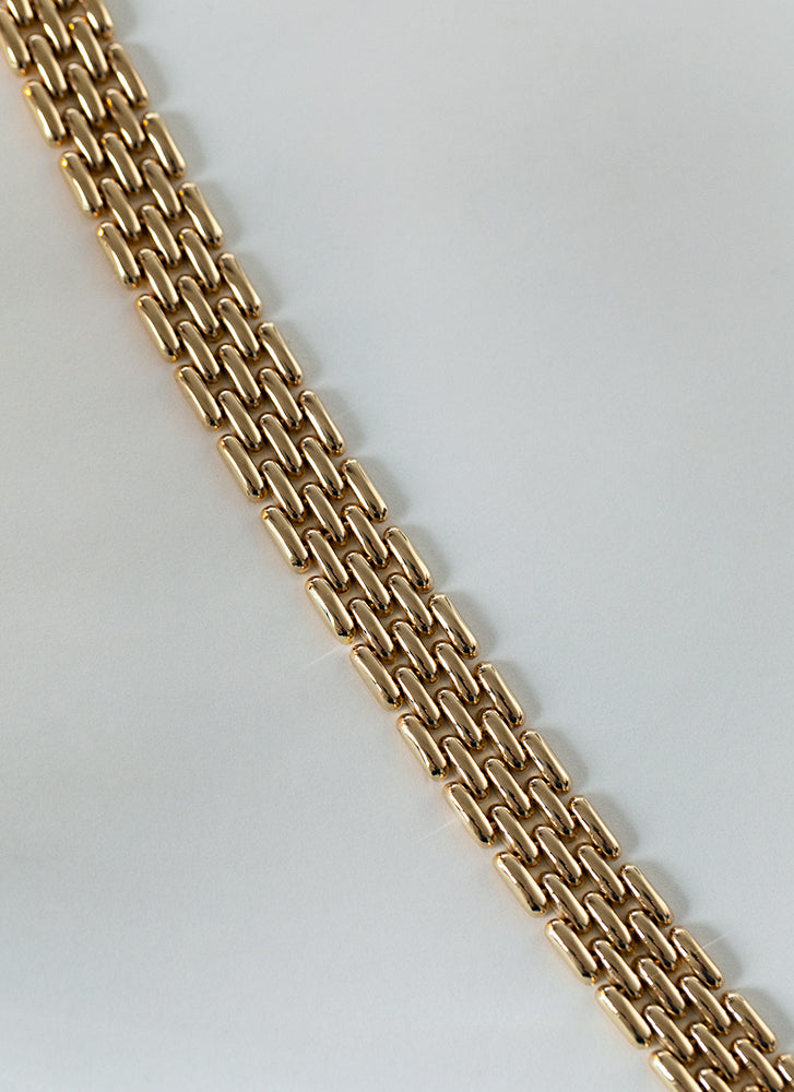 Joanna rolex chain bracelet 14k gold Studio Kroewe