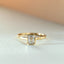 Arabella emerald cut diamanten ring 14k goud