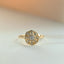 Celine diamanten ring 14k goud