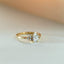 Clementine diamond ring 14k gold