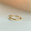 Clementine diamond ring 14k gold