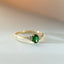 Fast Delivery | Dakota diamond tsavorite ring 14k gold