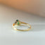 Fast Delivery | Dakota diamond tsavorite ring 14k gold