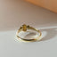 Elay citrine 14k gold ring