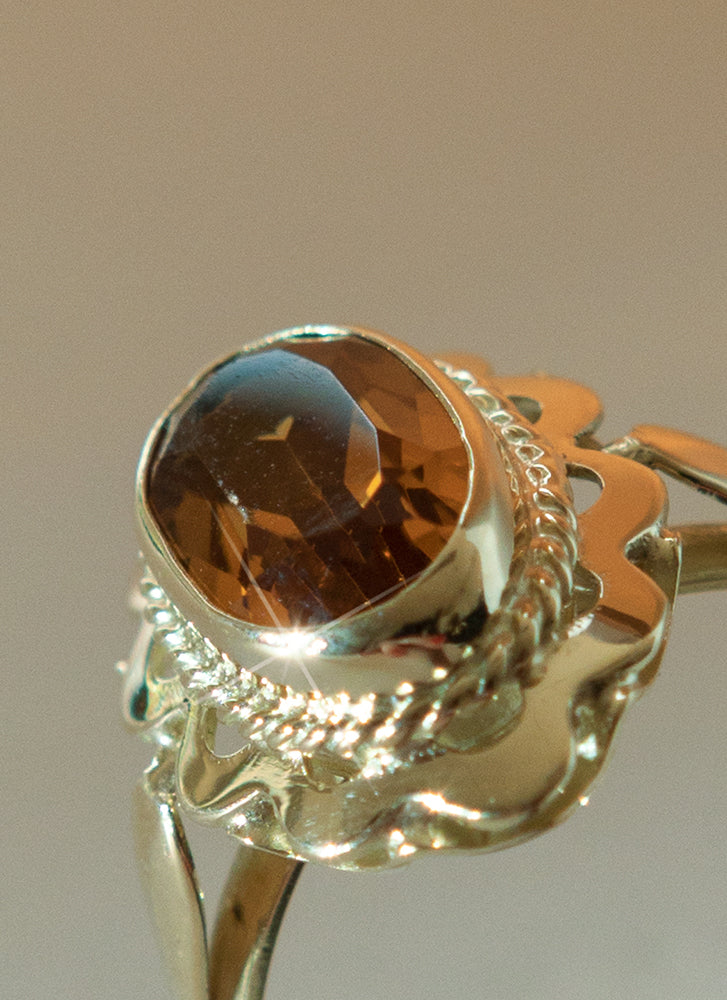 Iggy citrine ring 14k gold