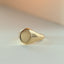 Jagger signet ring 14k gold