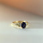 Joya sapphire diamond ring 14k gold