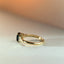 Joya saffier diamanten ring 14k goud