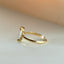 Limited Edition - Diamond baguette cut ring 14k gold