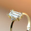 Limited Edition - Diamanten baguette ring 14k goud