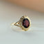 Perry garnet ring 14k gold