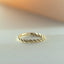 Rope ring 14k goud