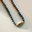 Tatum black pearl necklace 14k gold