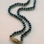 Tatum black pearl necklace 14k gold