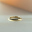 Umbra stacking ring 14k gold